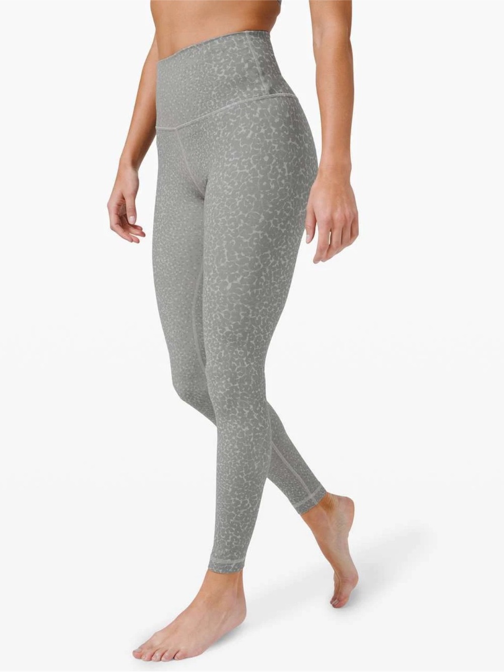 Lululemon Align Pant 6 High-Rise Engineer Print City Camo Silver Drop